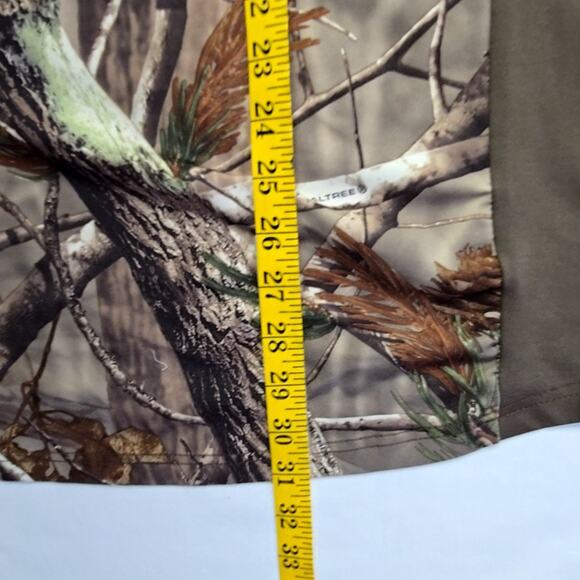 Realtree Camouflage Mens Long Sleeve Shirt Medium Brown Camo Hunting Outdoor - Picture 10 of 10